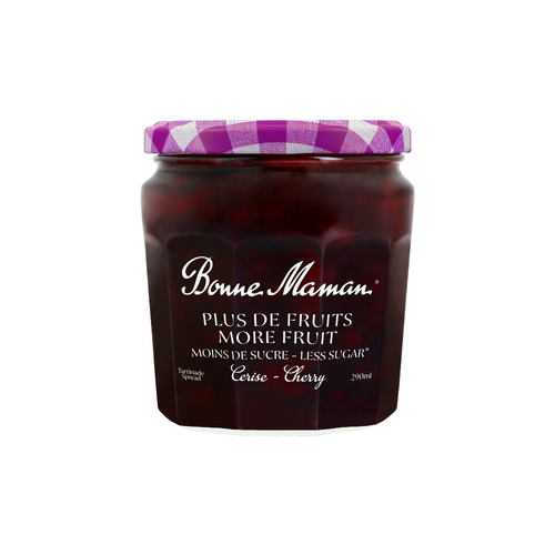 More Fruit, Less Sugar Cherry Spread - Bonne Maman CA - 1