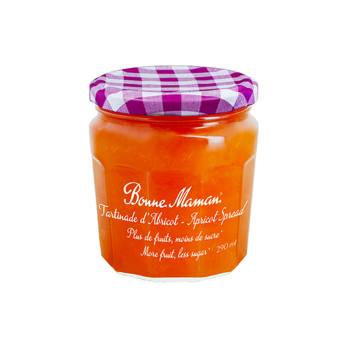 More fruit, less sugar Apricot spread - Bonne Maman CA - 1