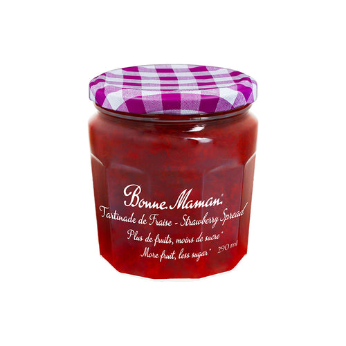 More fruit, less sugar Strawberry spread - Bonne Maman CA - 1